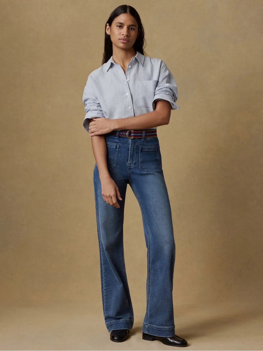 FAHERTY Stretch Terry Patch Pocket Pant